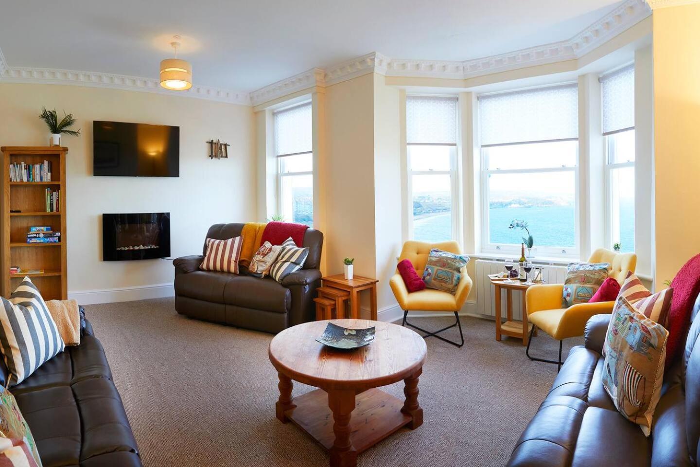 Denelea - Stunning Sea Views! Apartment Scarborough Exterior foto